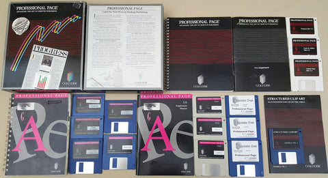 Professional Page v3.1 - 1992 Gold Disk Desktop Publishing for Commodore Amiga