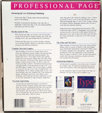 Professional Page v4.1 Draw v3.03 - 1992 Gold Disk Desktop Publishing for Commodore Amiga