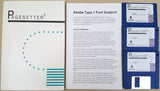 PageSetter 3 - 1992 Gold Disk DTP Desktop Publishing for Commodore Amiga