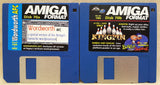 Amiga Format Magazine w/Disks - April 1995 Wordworth AFC Kingpin BubbleSqueak+MORE