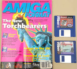 Amiga Format Magazine w/Disks - September 1995 Maxon Magic F1GP Editor v3 Odyssey +MORE